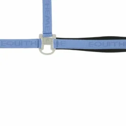 Equithème - Licol Nylon Jacquard bleu ciel