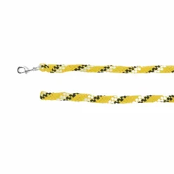 Equithème - Longe Ligne blanc / noir / jaune