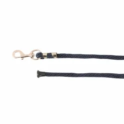 Equithème - Longe Soft rose gold/ marine