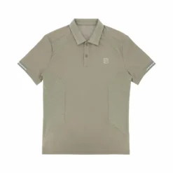 Equithème - Polo manches courtes homme Eric taupe