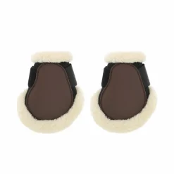 Equithème - Protège-boulets Boa marron