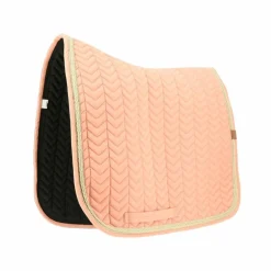 Equithème - Tapis de dressage Softy saumon