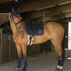 Equithème - Tapis de dressage Skolstart marine