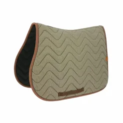 Equithème - Tapis de selle Tweedytan beige