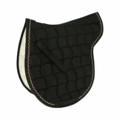 Equithème - Tapis de selle Hunter noir
