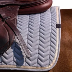 Equithème - Tapis de selle Softypop gris