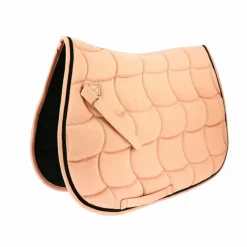 Equithème - Tapis de selle satin rose gold