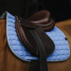 Equithème - Tapis de selle Orion bleu ciel