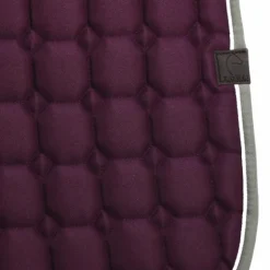 Equithème - Tapis de selle Orion prune