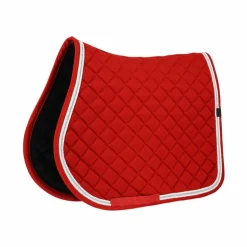 Equithème - Tapis de selle Xmas rouge