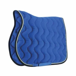 Equithème - Tapis de selle polyfun bleu roi