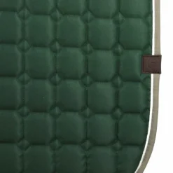 Equithème - Tapis de selle Orion vert foncé