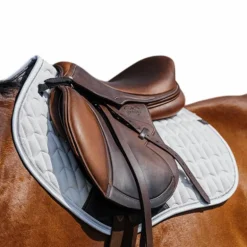 Equithème - Tapis de selle Eclat blanc