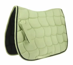 Equithème - Tapis de selle Satin vert clair