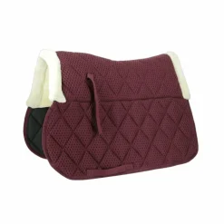 Equithème - Tapis de selle Pro Air bordeaux