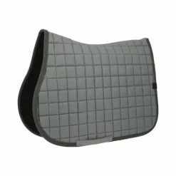 Equithème - Tapis de selle Chic gris