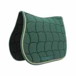Equithème - Tapis de selle Shiny vert