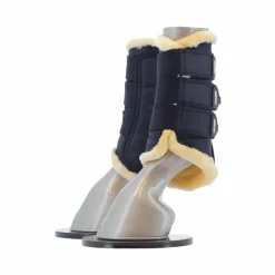 Eskadron - Guêtres fermées mouton marine x2