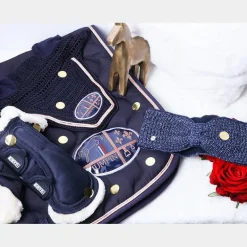 Eskadron - Guêtres fermées mouton marine x2