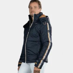 Flags & Cup - Doudoune technique manches longues Iso marine