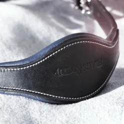 Flags & Cup - Licol cheval Cuir Paris noir/marine