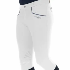 Flags & Cup - Pantalon d'équitation homme Vadso blanc