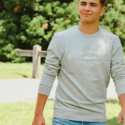 Flex On - Sweat homme Dusty gris