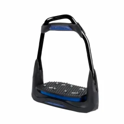 Freejump - Étriers Air's Full black plancher incliné / oeil orienté / marine