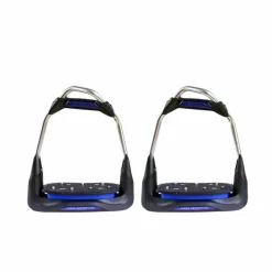 Freejump - Étriers Air's marine plancher incliné / oeil orienté / noir / noir