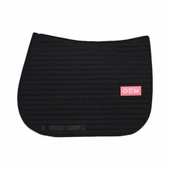 GEM - Tapis de selle Leo noir