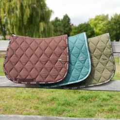 GEM - Tapis de selle Love bleu pacifique