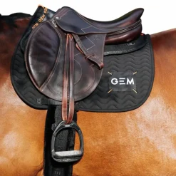 GEM - Tapis de selle Touc Touc noir