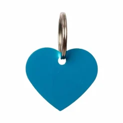 Grooming Deluxe - Médaille à graver coeur light blue