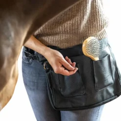 Grooming Deluxe - Sac banane Canvas noir