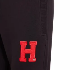 Hagg - Jogging homme noir/ rouge
