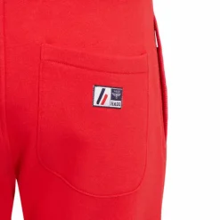 Hagg - Jogging homme rouge/ marine