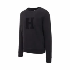 Hagg - Sweat col rond homme noir