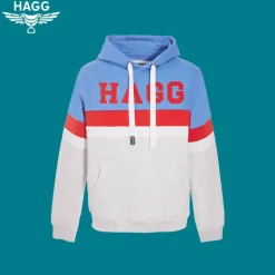 Hagg - Sweat hoodie à capuche Bleu