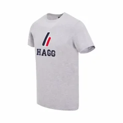 Hagg - T-shirt manches courtes homme gris