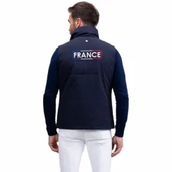 Harcour - Gilet sans manches homme Atome Rider France marine