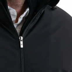 Harcour - Parka longue homme Robertol noir