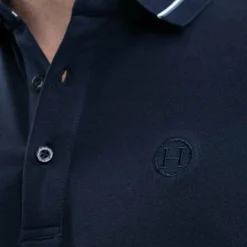 Harcour - Polo manches courtes homme Oscar marine
