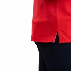 Harcour - Polo manches courtes homme Swiss Equestrian Friends Dranse rouge