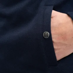 Harcour - Pull manches longues homme Simon marine