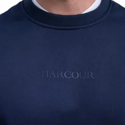 Harcour - Sweat manches longues homme Shelton marine
