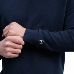 Harcour - Sweat manches longues homme Shelton marine