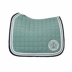 Harcour - Tapis de dressage Soft gris vert