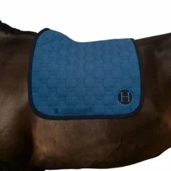 Harcour - Tapis de dressage Salva blue steel