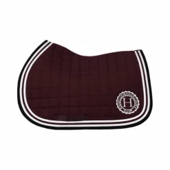 Harcour - Tapis de selle Soft aubergine