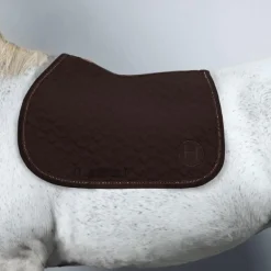 Harcour - Tapis de selle Saphir marron foncé